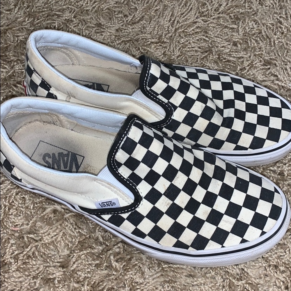 Checkered Vans